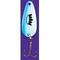 Lucky Strike  Mini Lure In A Tube (White & Blue Edge)